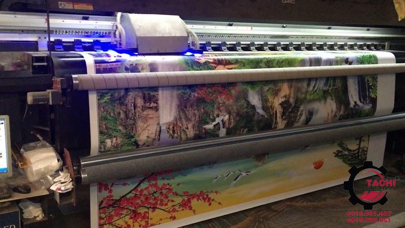 Dịch vụ in tranh lụa theo yêu cầu sử dụng công nghệ in hiện đại