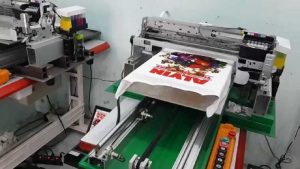 In lụa và in chuyển nhiệt đều có thể áp dụng nguyên lý hoạt động bằng công nghệ